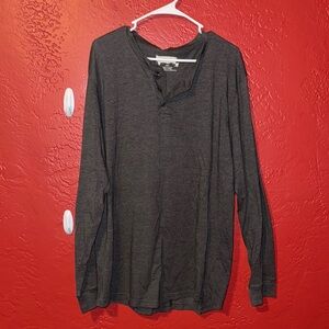 Men's Black Long Sleeve Shirt